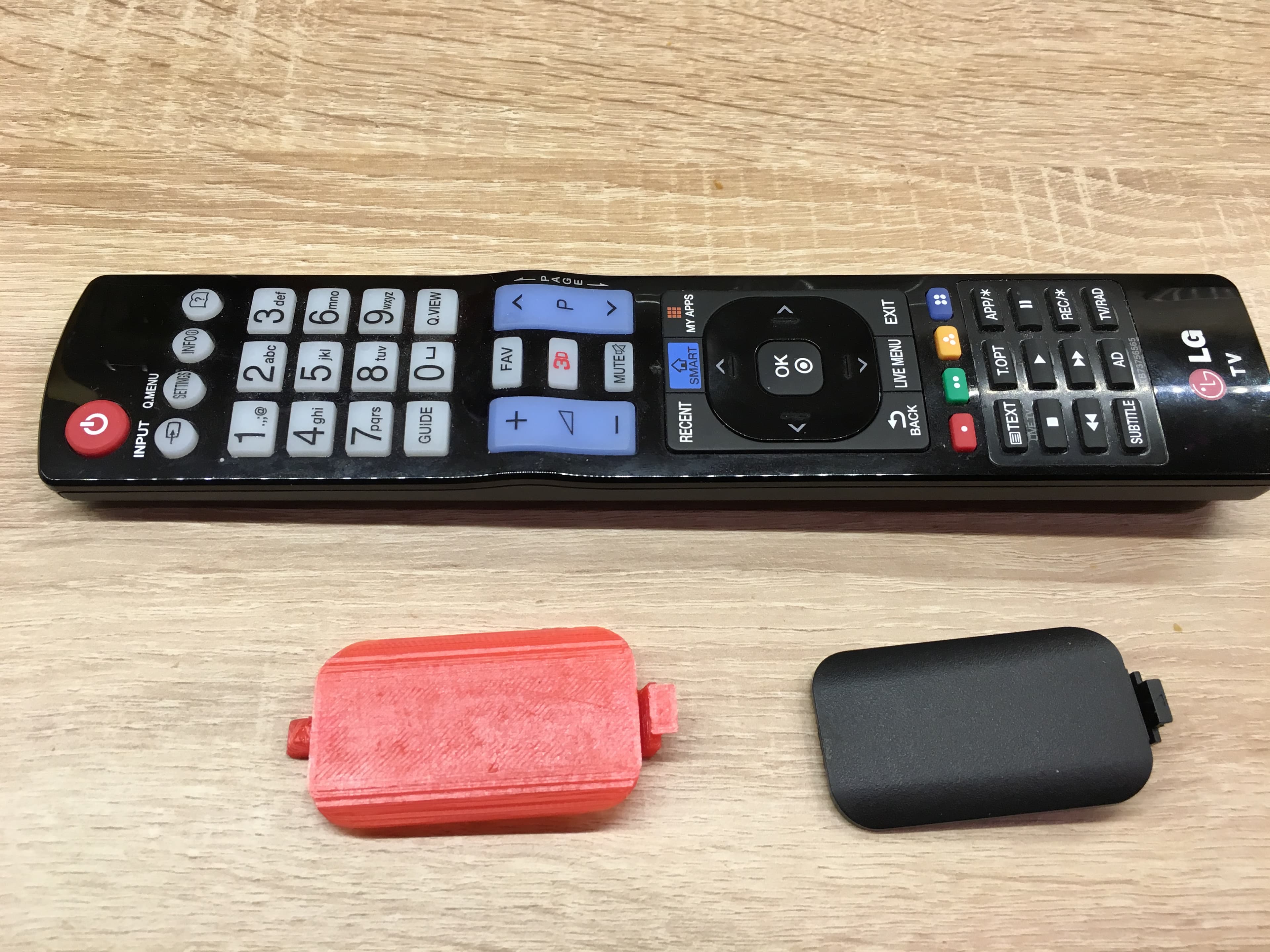 Smart TV Battery Cover Rev.2 — Mac (PRINTABLES)