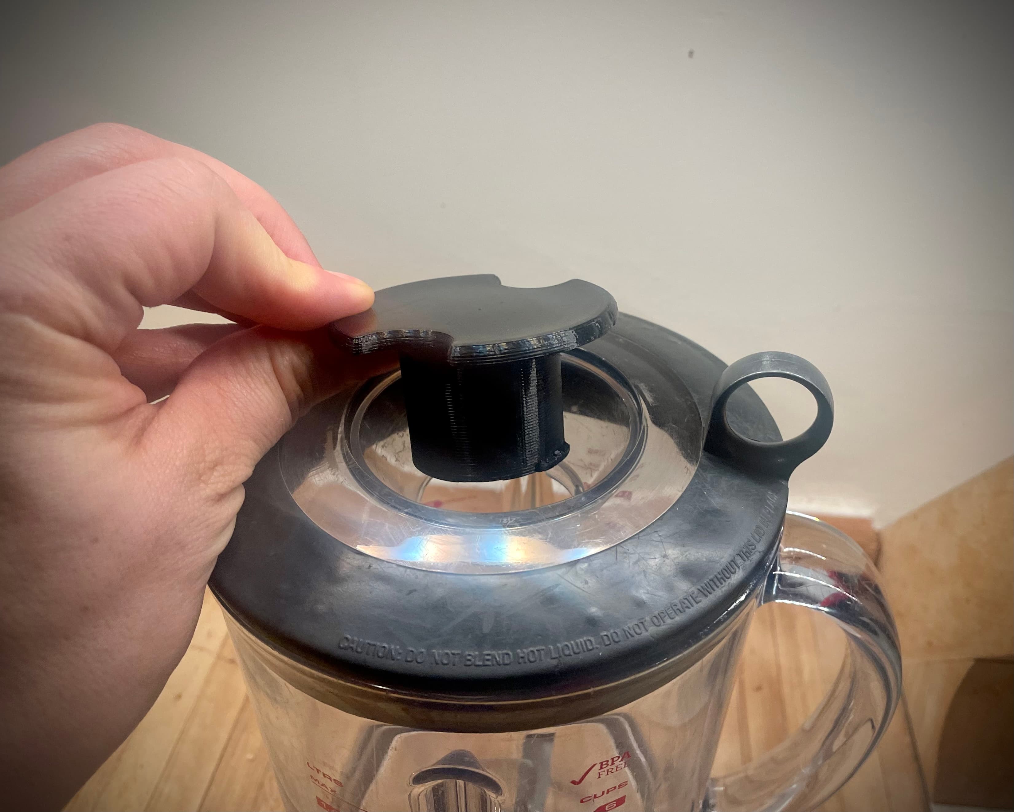 Breville BBL605XL Hemisphere Control Blender Cap — Nat (PRINTABLES)