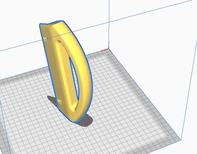 Parametric Fridge Door Handle — Saniainen (PRINTABLES)