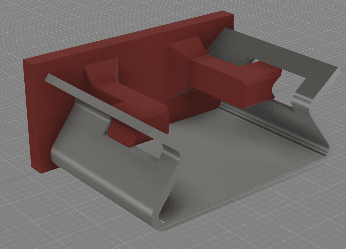 Dishwasher Top Rack Stop Clip — Bert (PRINTABLES)